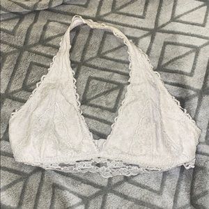 White Hollister Bralette